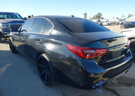 2019 Infiniti Q50 3.0T Luxe из США, поврежденный, VIN JN1EV7AP6KM513943